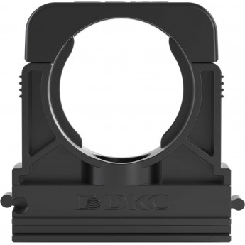 Держатель DKC с крышкой DN 23 мм, полиамид, цвет чёрный