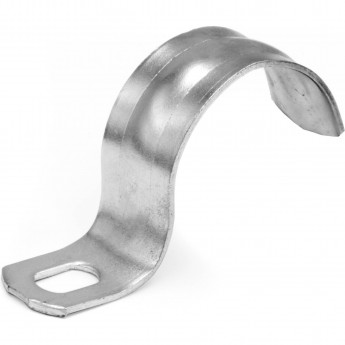 Держатель оцинкованный односторонний DKC, д.22мм с крепежным отверстием 6,5х5 мм Держатель оцинкованный односторонний DKC, д.22мм с крепежным отверстием 6,5х5 мм