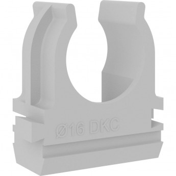 Держатель с защелкой DKC 16 мм в для труб (10шт) Держатель с защелкой DKC 16 мм в для труб (10шт)