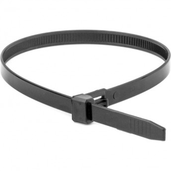 Хомут кабельный DKC 7.6х370 полиамид многоразовый белый (уп.100шт) 25254SR