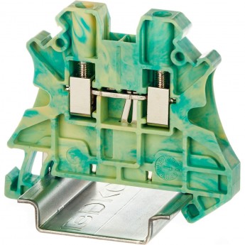 Клемма заземления DKC TUR-4-PE винтовой зажим 2 точки подключения 4кв.мм Клемма заземления DKC TUR-4-PE винтовой зажим 2 точки подключения 4кв.мм