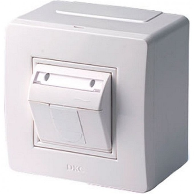 Коробка в сборе с 2 розетками RJ45 DKC BRAVA кат.5е (телефон / компьютер), белая 10656 Коробка в сборе с 2 розетками RJ45 DKC BRAVA кат.5е (телефон / компьютер), белая 10656