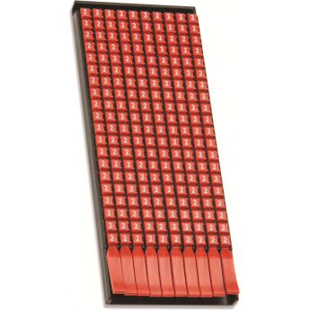 Маркер для кабеля DKC MKCTS1 0.5-1.5мм символ "T" (уп.200шт)