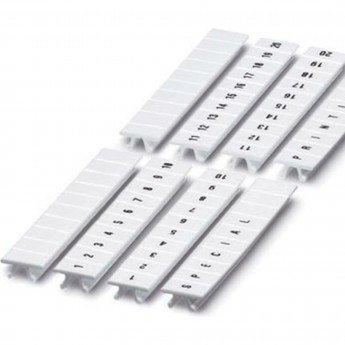 Маркировка для клемм DKC, ширина 6 мм, от 11 до 20, вертикальная ориентация