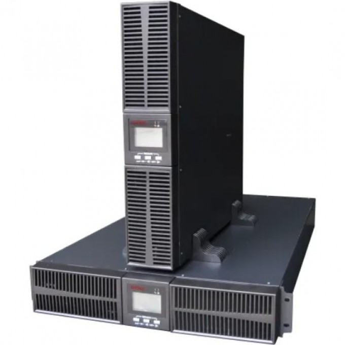 Онлайн ИБП DKC серии SMALL RACKMOUNT, 1000 ВА/900 Вт, 1/1, 6xIEC C13,EPO, USB, RS-232, RJ45, RACK 2U, 2x9Ач SMALLR1A5I