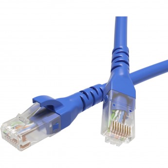 Патч-корд неэкранированный DKC CAT5E U/UTP 4х2 LSZH синий 1м Патч-корд неэкранированный DKC CAT5E U/UTP 4х2 LSZH синий 1м