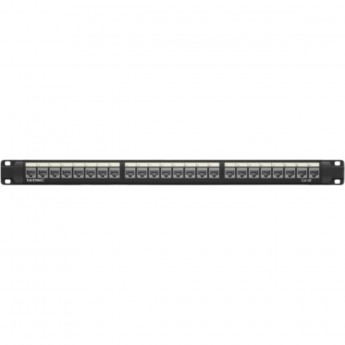 Патч-панель DKC 191UCAT5E 24 модуля RJ45 экранированная Патч-панель DKC 191UCAT5E 24 модуля RJ45 экранированная