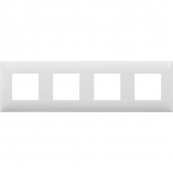 Рамка DKC "Avanti", "Белое облако", 4 поста (8 мод.)