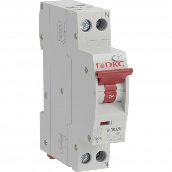 Выключатель автоматический дифференциального тока DKC MDR63N, 16А, 30мА, тип A, C, 6кА, электронный, серии YON MAX