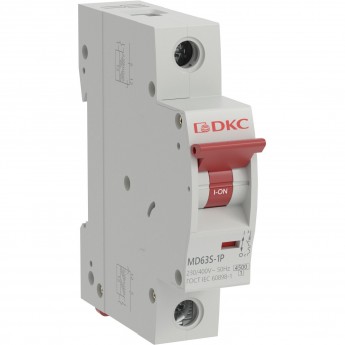 Выключатель автоматический однополюсный DKC 10А C MD63S-1PC10 4,5кА