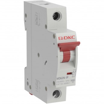 Выключатель автоматический однополюсный DKC 25А C 6кА