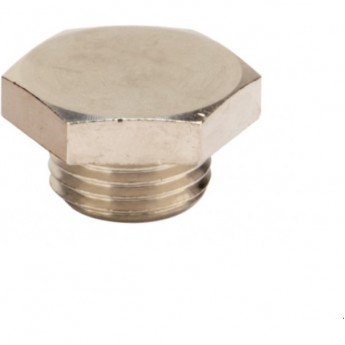 Заглушка DKC M16x1,5, никелированная латунь